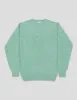Made-in-Scotland Ice Blue Shaggy Dog Sweater  - Trim Fit sold by J. Press