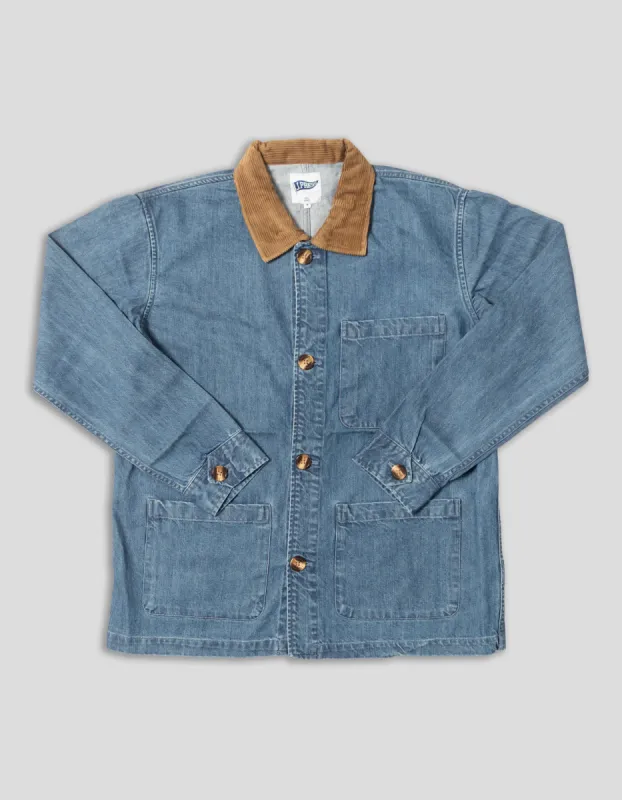 Denim Chore Coat - Trim Fit sold by J. Press
