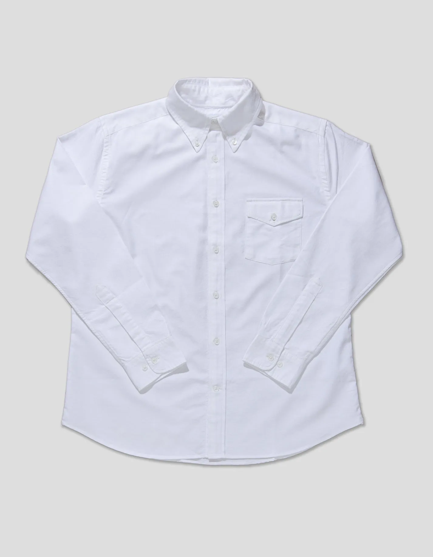 Enzyme-Wash Oxford Shirt - Flap Pocket sold by J. Press