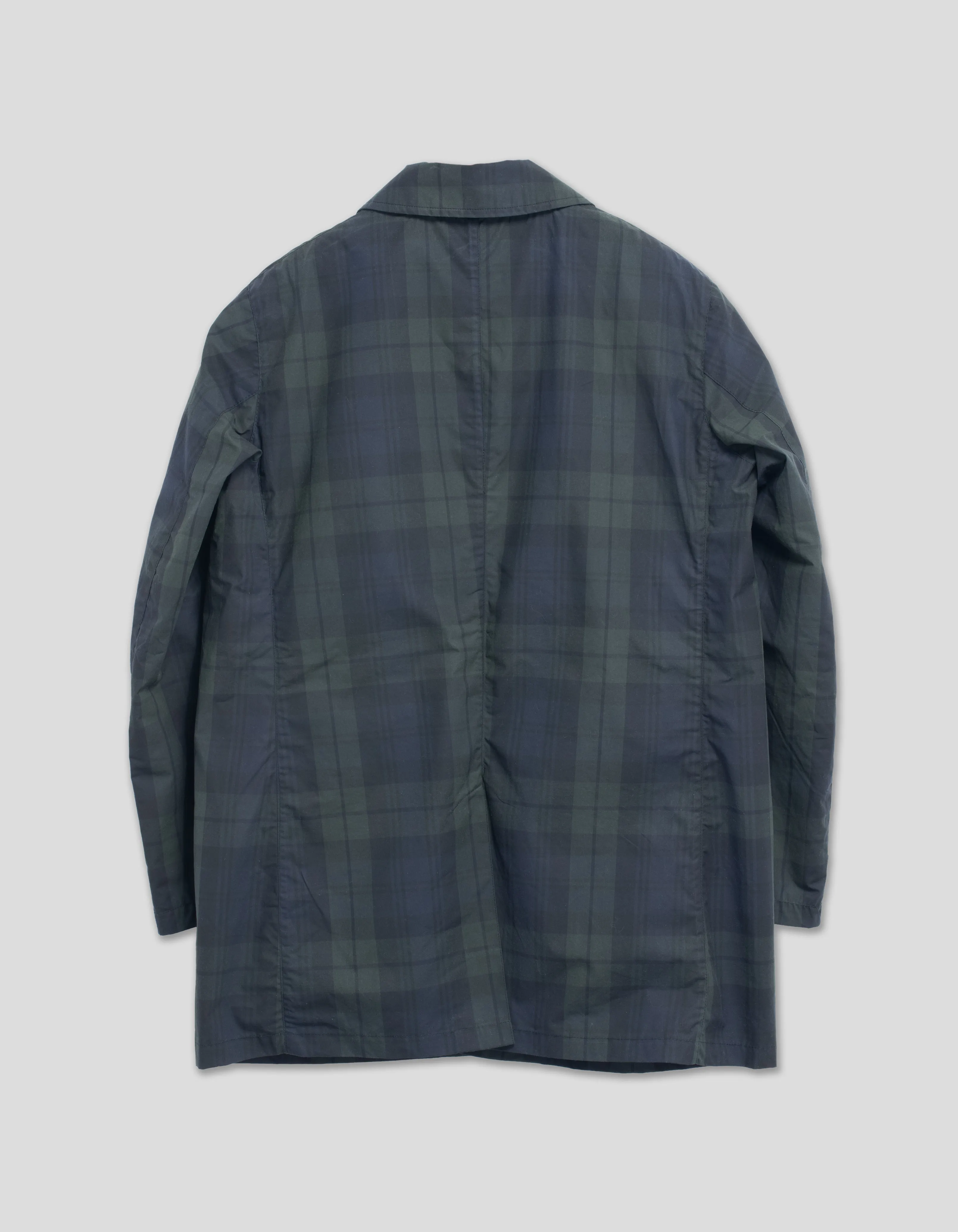 Made-in-England Blackwatch Tartan Mayfair Rain Coat sold by J. Press product image thumbnail 3