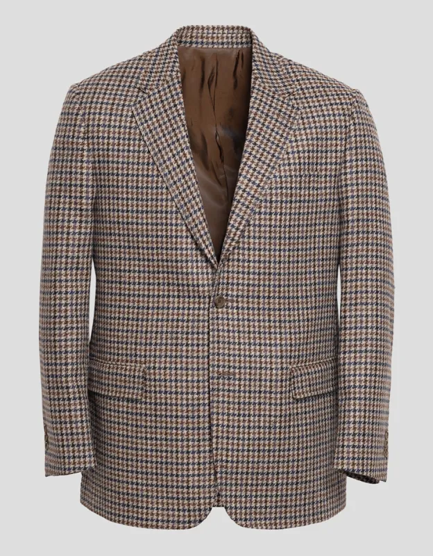 TAN MULTI CHECK SPORT COAT sold by J. Press
