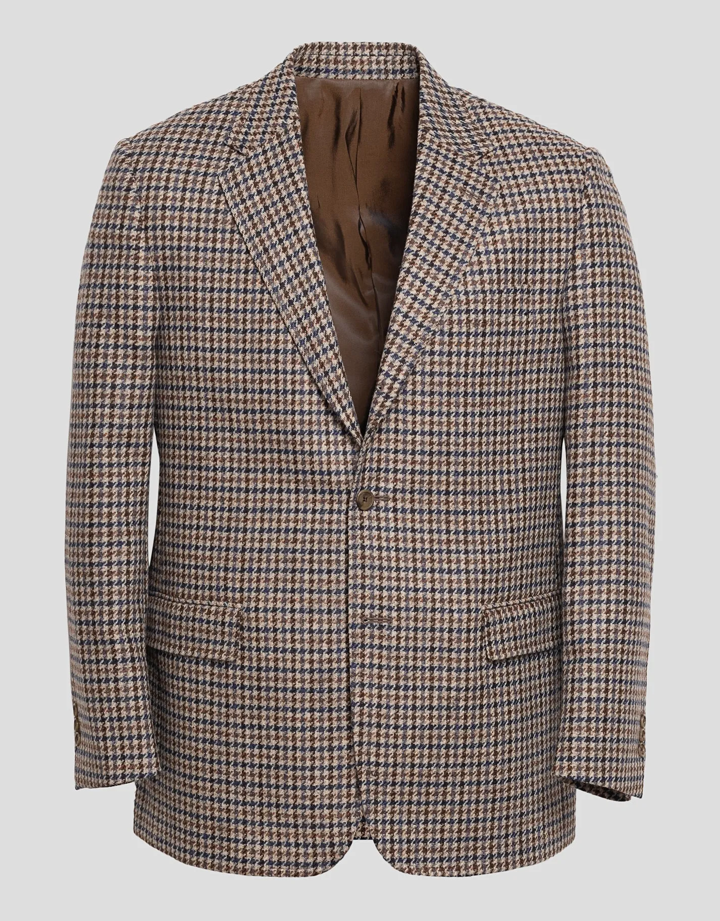 TAN MULTI CHECK SPORT COAT sold by J. Press