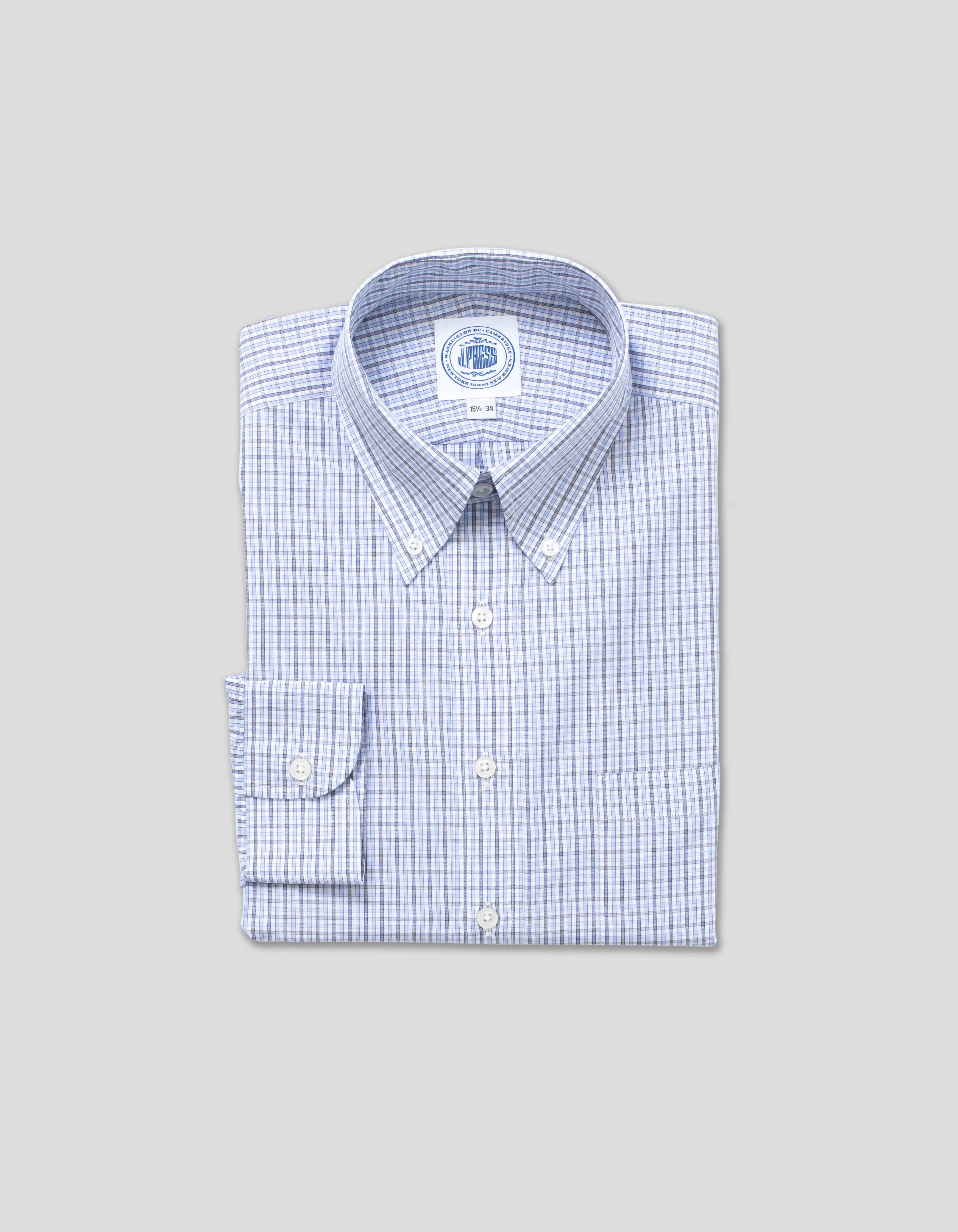 GRID CHECK DRESS SHIRT sold by J. Press