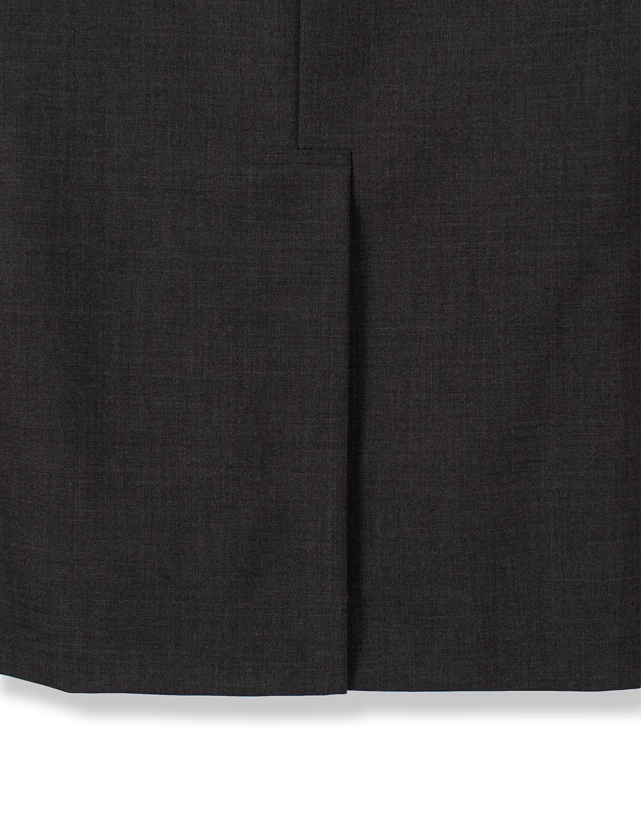 Solid Charcoal Merino Wool Suit - Trim Fit sold by J. Press product image thumbnail 4