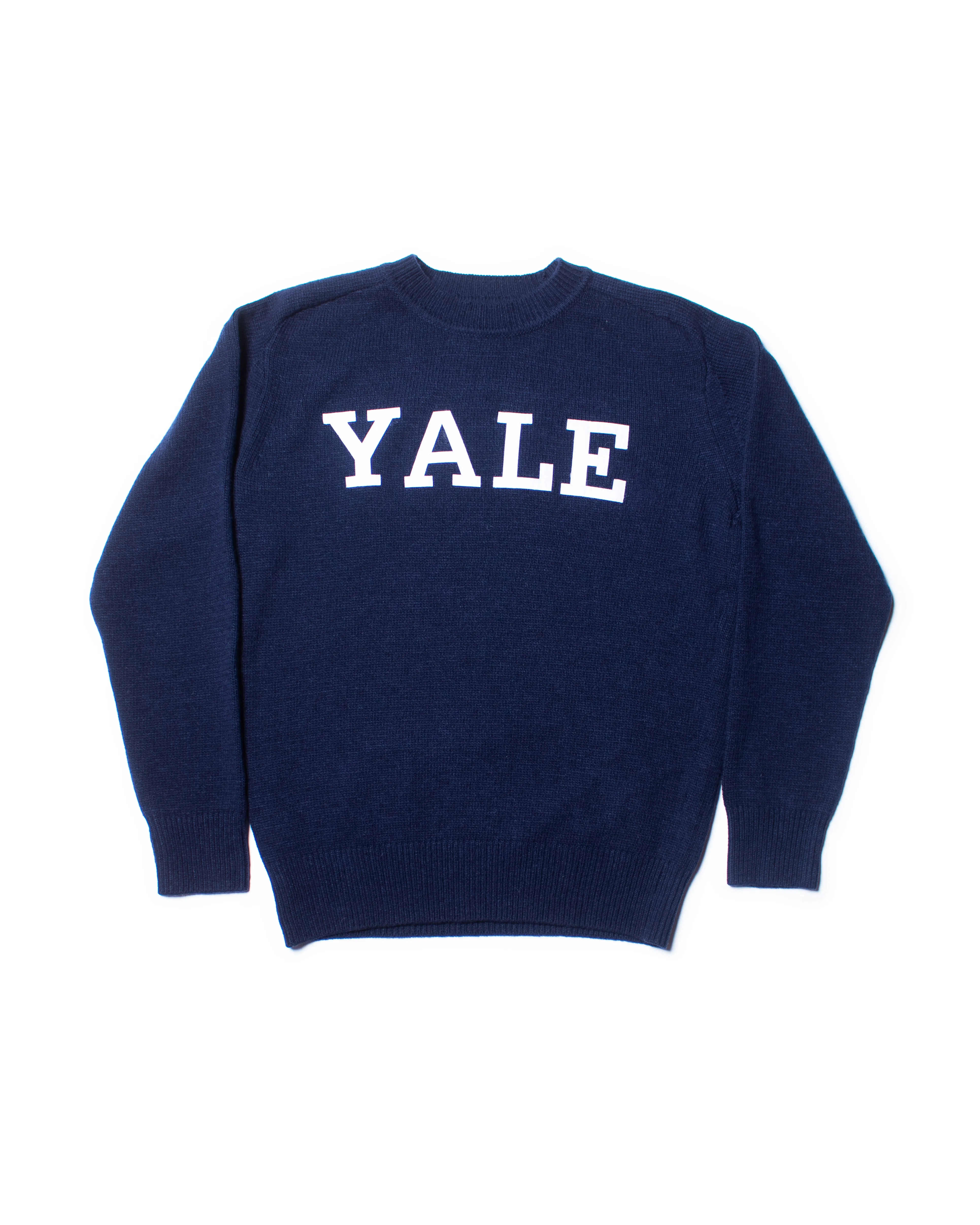 Yale Wool Crewneck Sweater sold by J. Press