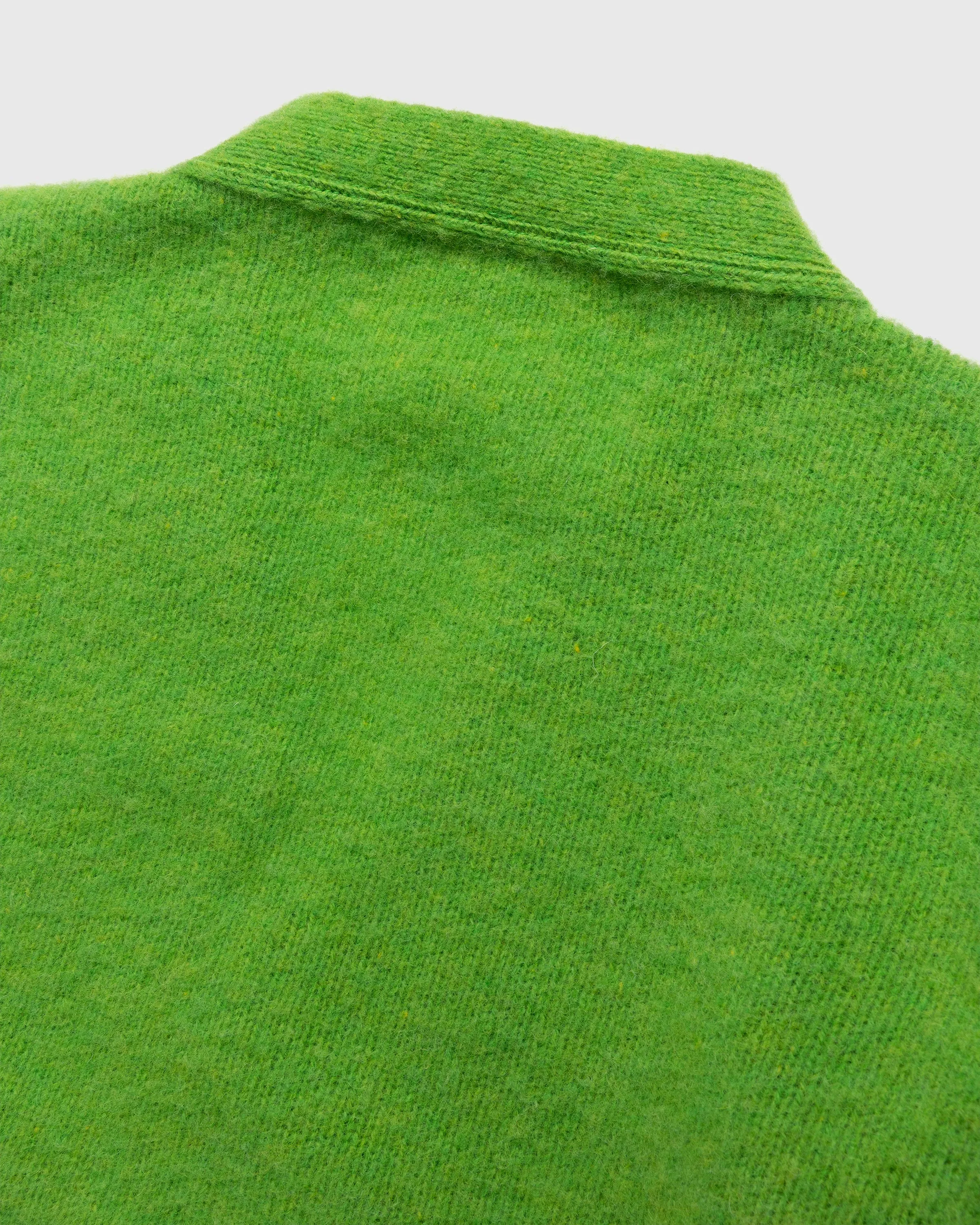 J. PRESS X HIGHSNOBIETY SHAGGY DOG CARDIGAN - GREEN sold by J. Press product image thumbnail 3