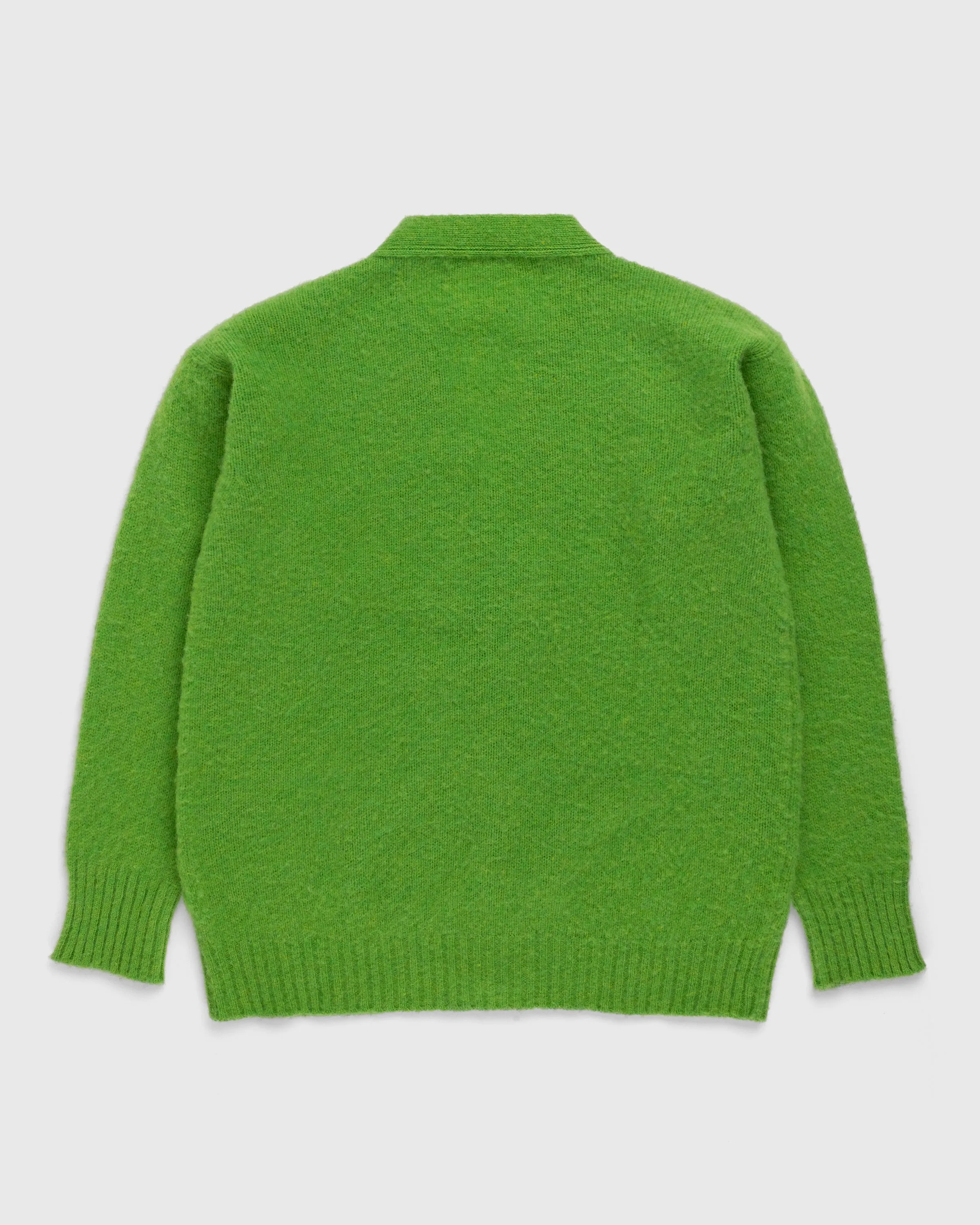 J. PRESS X HIGHSNOBIETY SHAGGY DOG CARDIGAN - GREEN sold by J. Press product image thumbnail 2