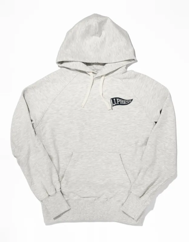 J. PRESS HOODIE - GREY sold by J. Press