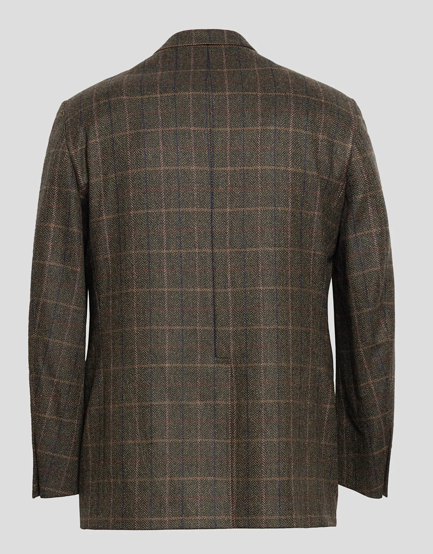 OLIVE HERRINGBONE W/MULTI DECOS SPORT COAT sold by J. Press product image thumbnail 2