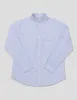 TRIM FIT ENZYME-WASH OXFORD STRIPED SHIRT - FLAP POCKET sold by J. Press
