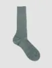 SOLID COTTON  SOCKS - GREEN sold by J. Press