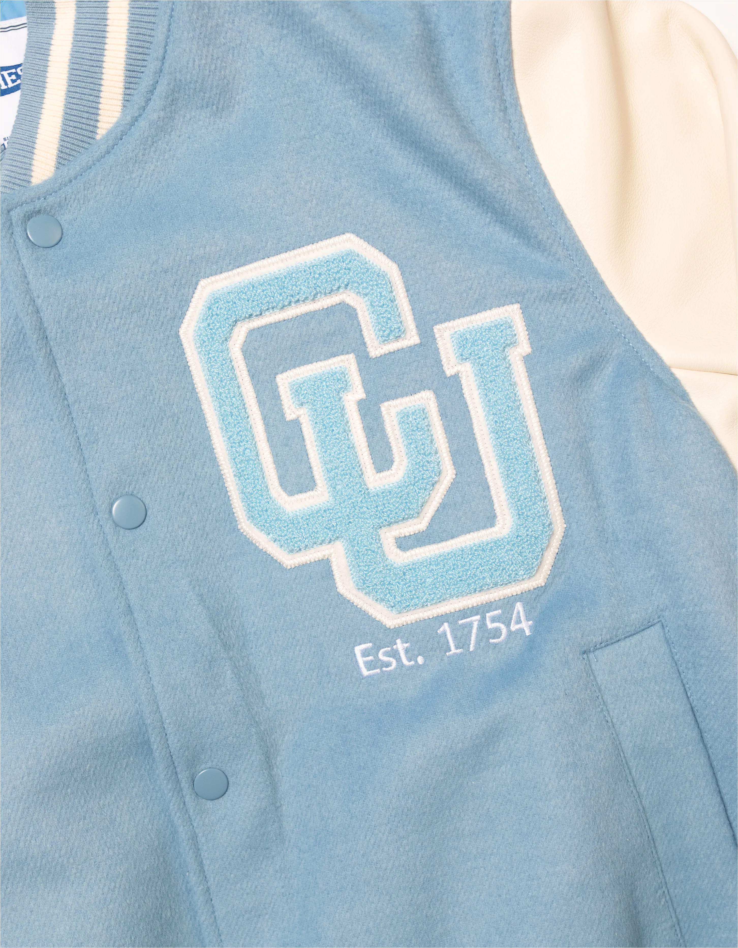 Columbia Wool Varsity Jacket sold by J. Press product image thumbnail 3