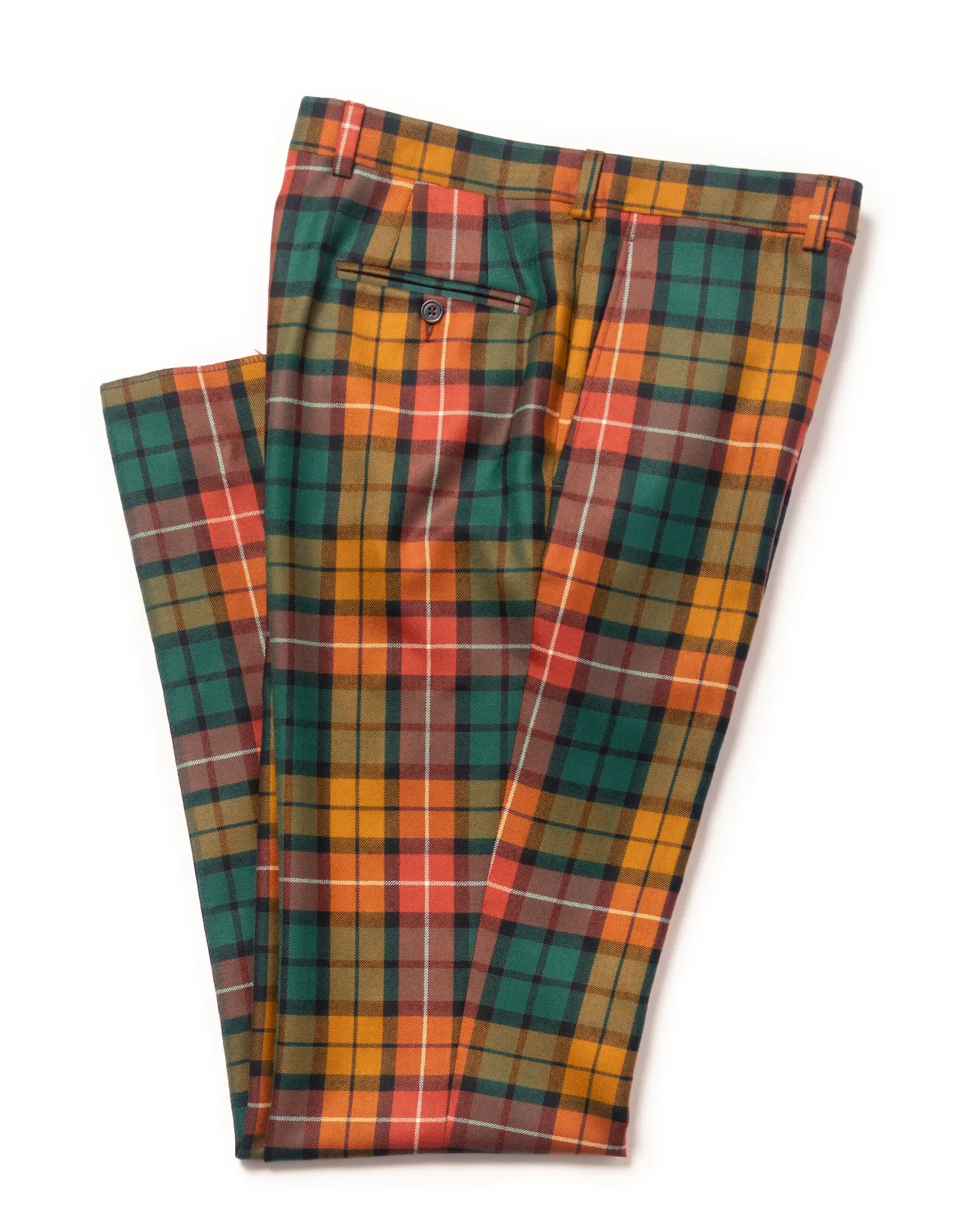 Made-in-Canada Buchanan Tartan Wool Trouser sold by J. Press