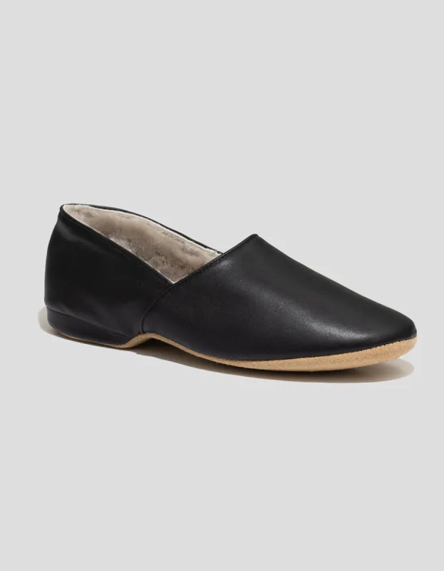 Leather Shearling Lined Slipper sold by J. Press