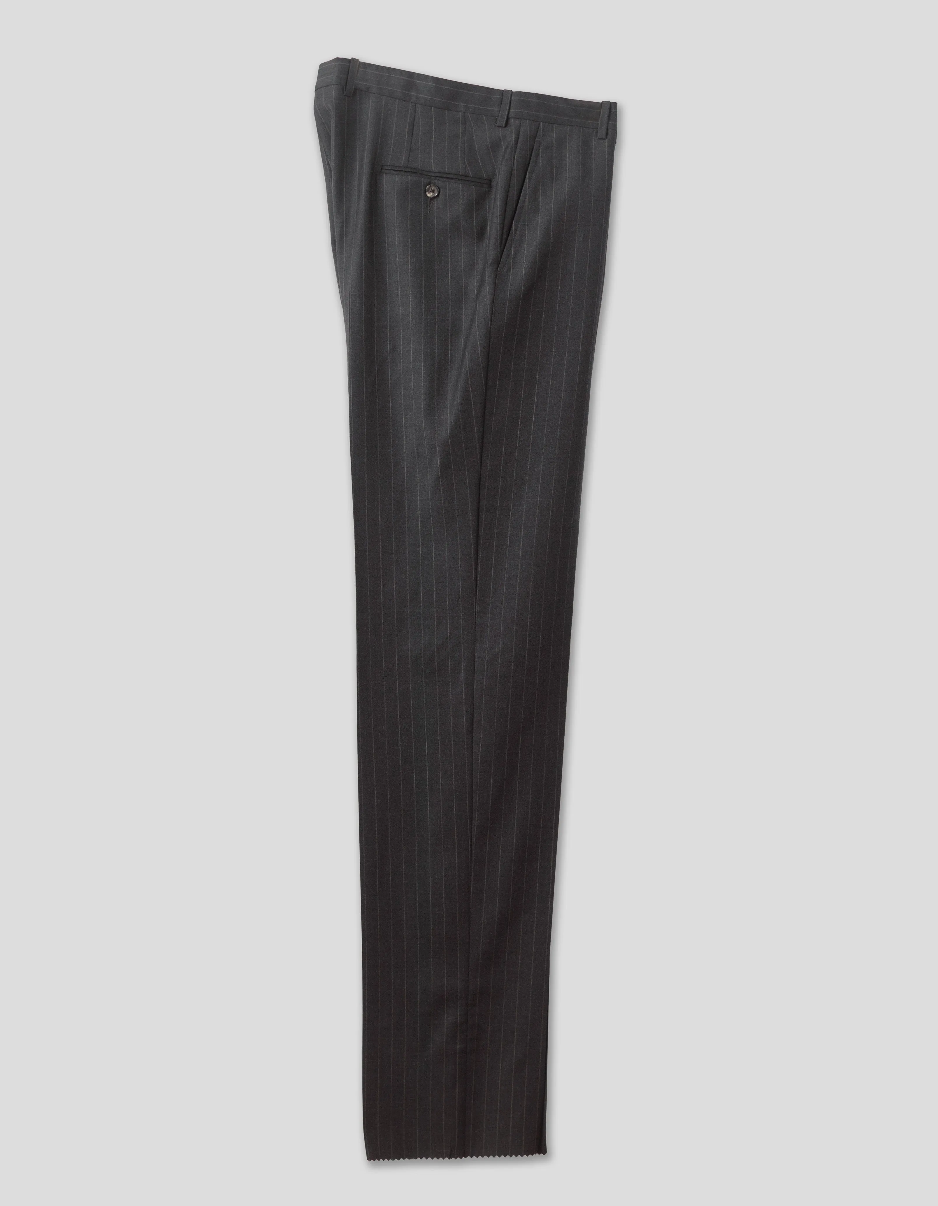 Made-in-USA Charcoal Chalkstripe Super 120x Wool Suit sold by J. Press product image thumbnail 2