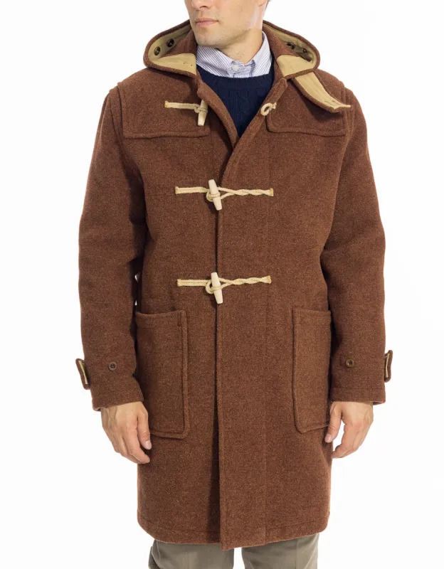 MONTY DUFFLE COAT - RUST sold by J. Press