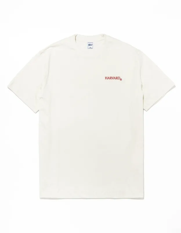 HARVARD T-SHIRT - WHITE sold by J. Press