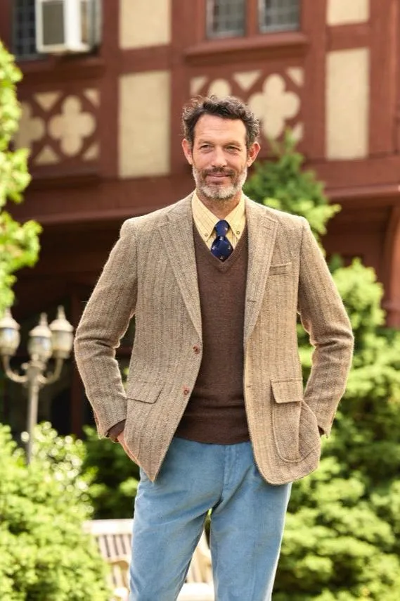 Made-in-USA Magee Donegal Mist Tan Barley Bone Sport Coat sold by J. Press product image thumbnail 2