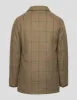 Thornproof Tattersall Tweed Field Coat sold by J. Press