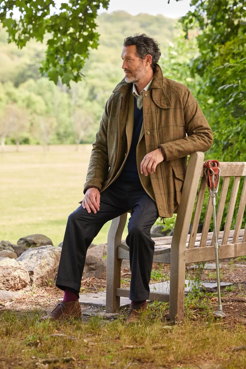 Thornproof Tattersall Tweed Field Coat sold by J. Press product image thumbnail 2