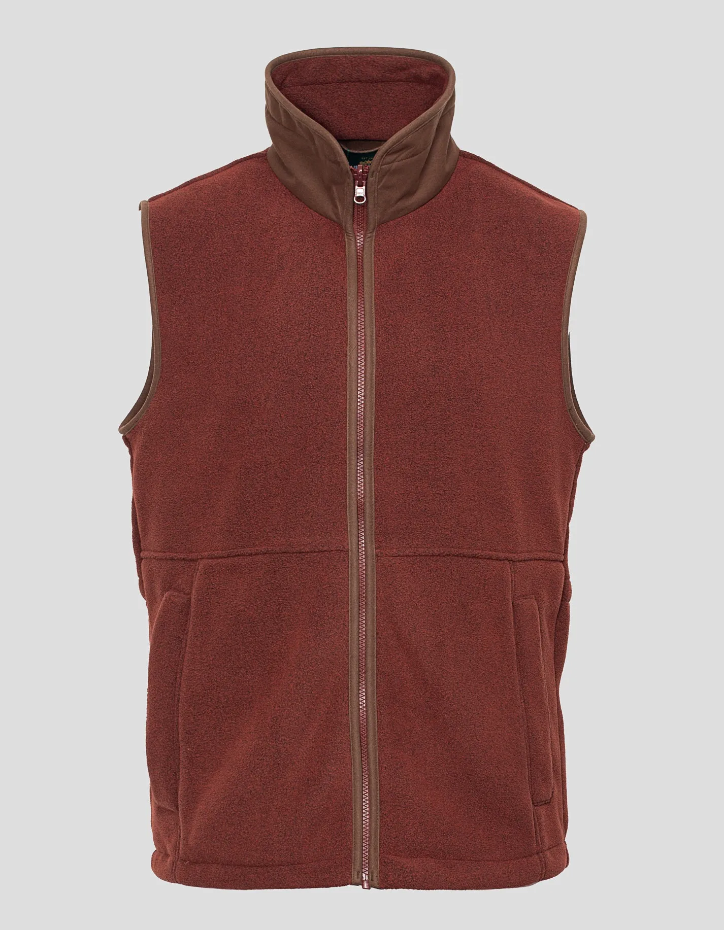 FLEECE VEST - RUST sold by J. Press