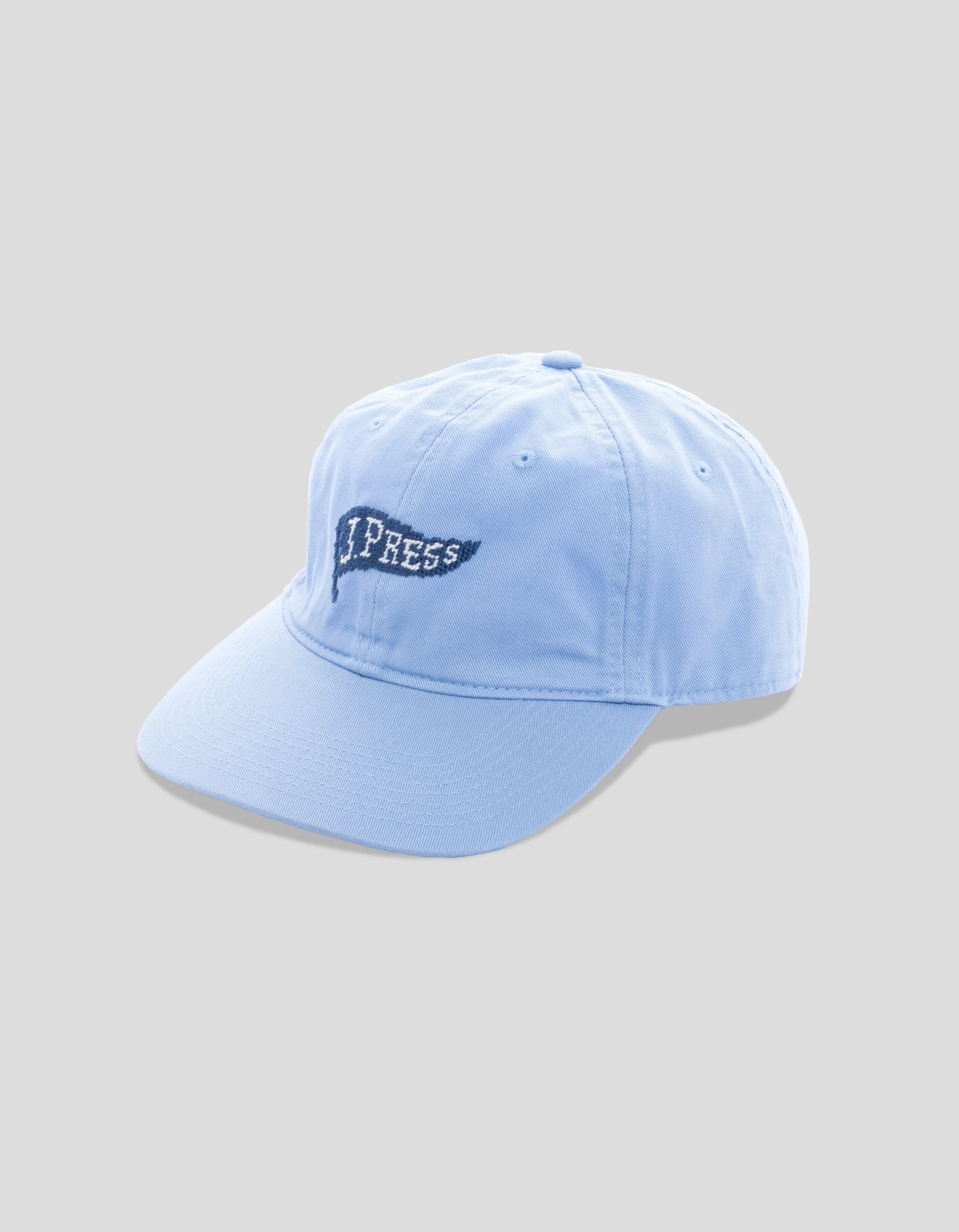 J. Press Burgee Light Blue Needlepoint Hat sold by J. Press