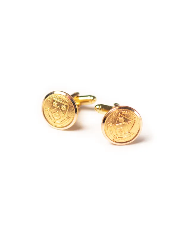 VINTAGE BLAZER BUTTON CUFFLINKS - COLUMBIA sold by J. Press