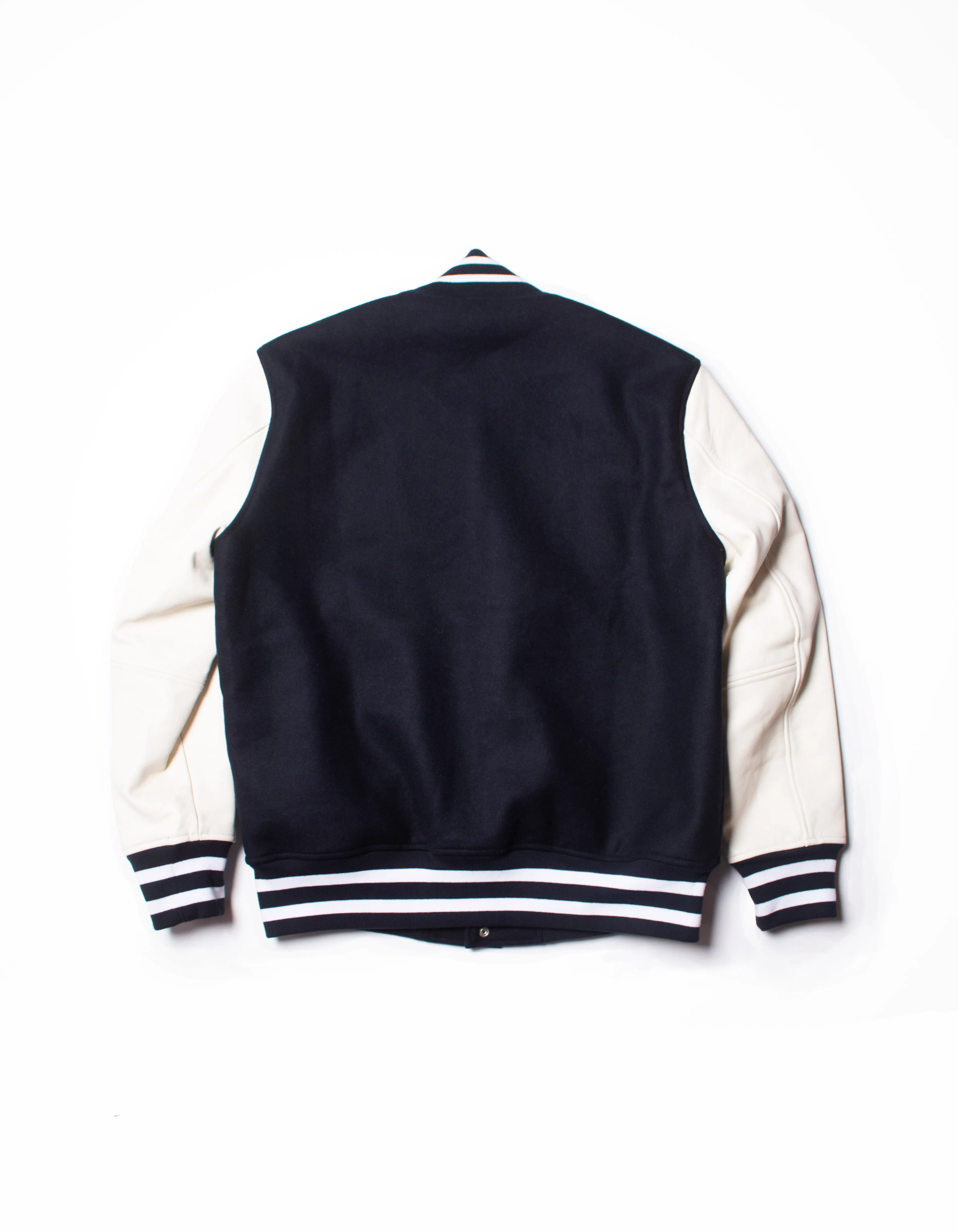 Navy Wool Varsity Jacket - Trim Fit sold by J. Press product image thumbnail 2