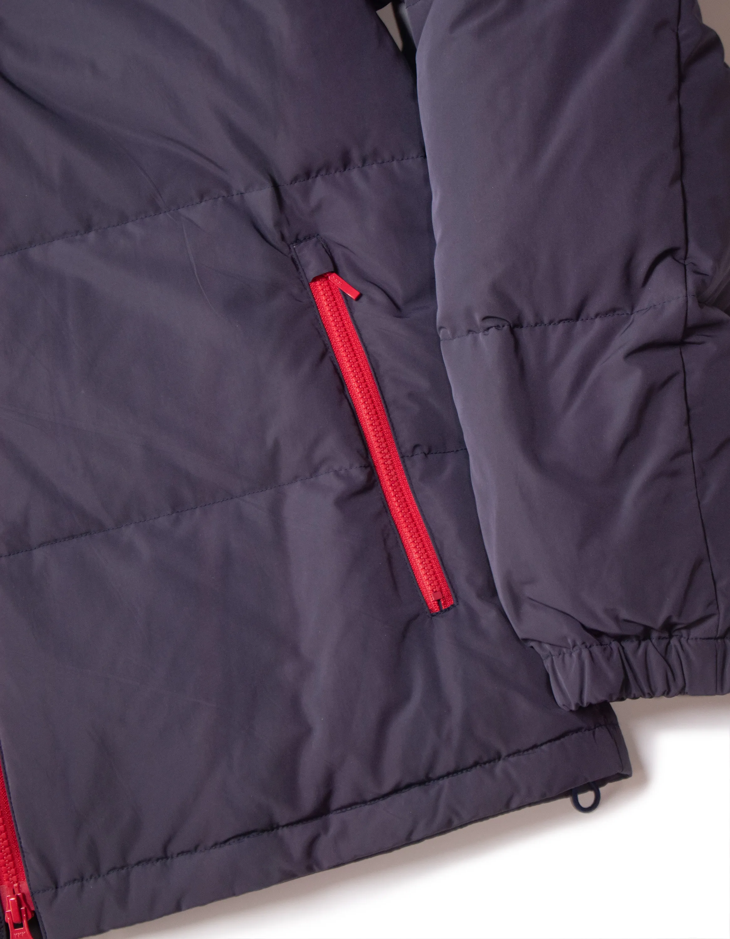 Navy Down Puffer Jacket - Trim Fit sold by J. Press product image thumbnail 3