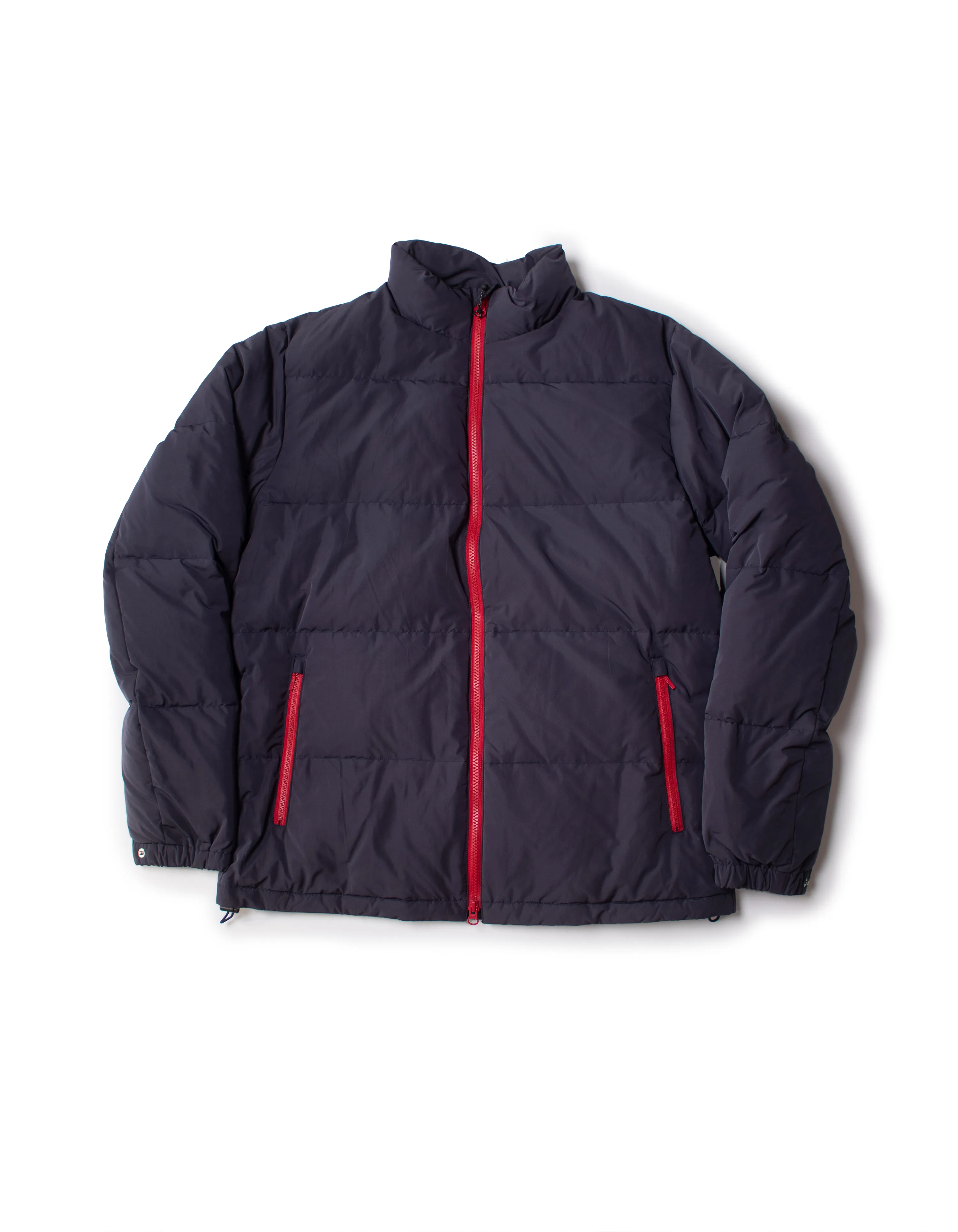 Navy Down Puffer Jacket - Trim Fit sold by J. Press