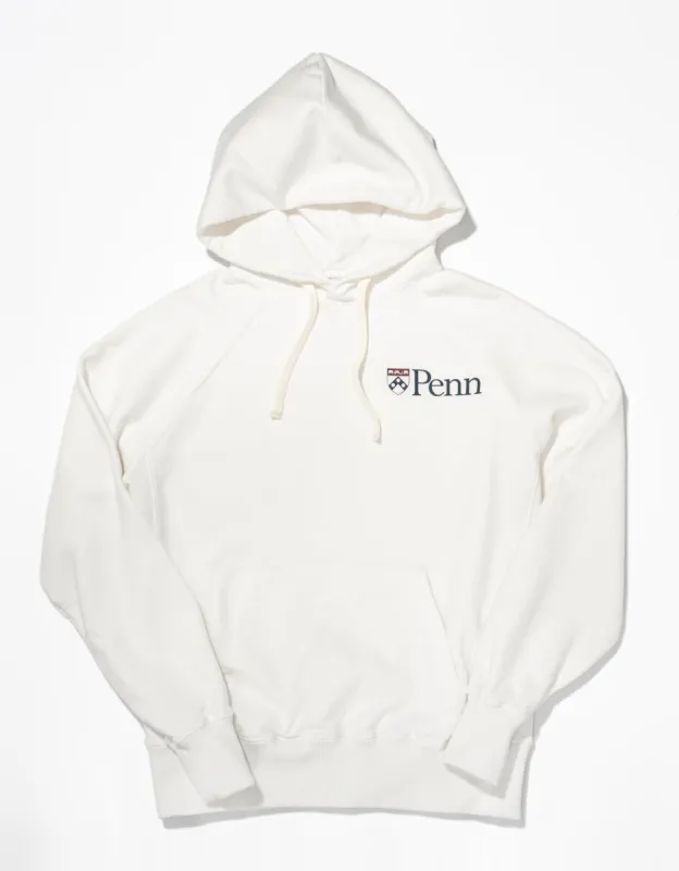 PENN HOODIE - WHITE sold by J. Press