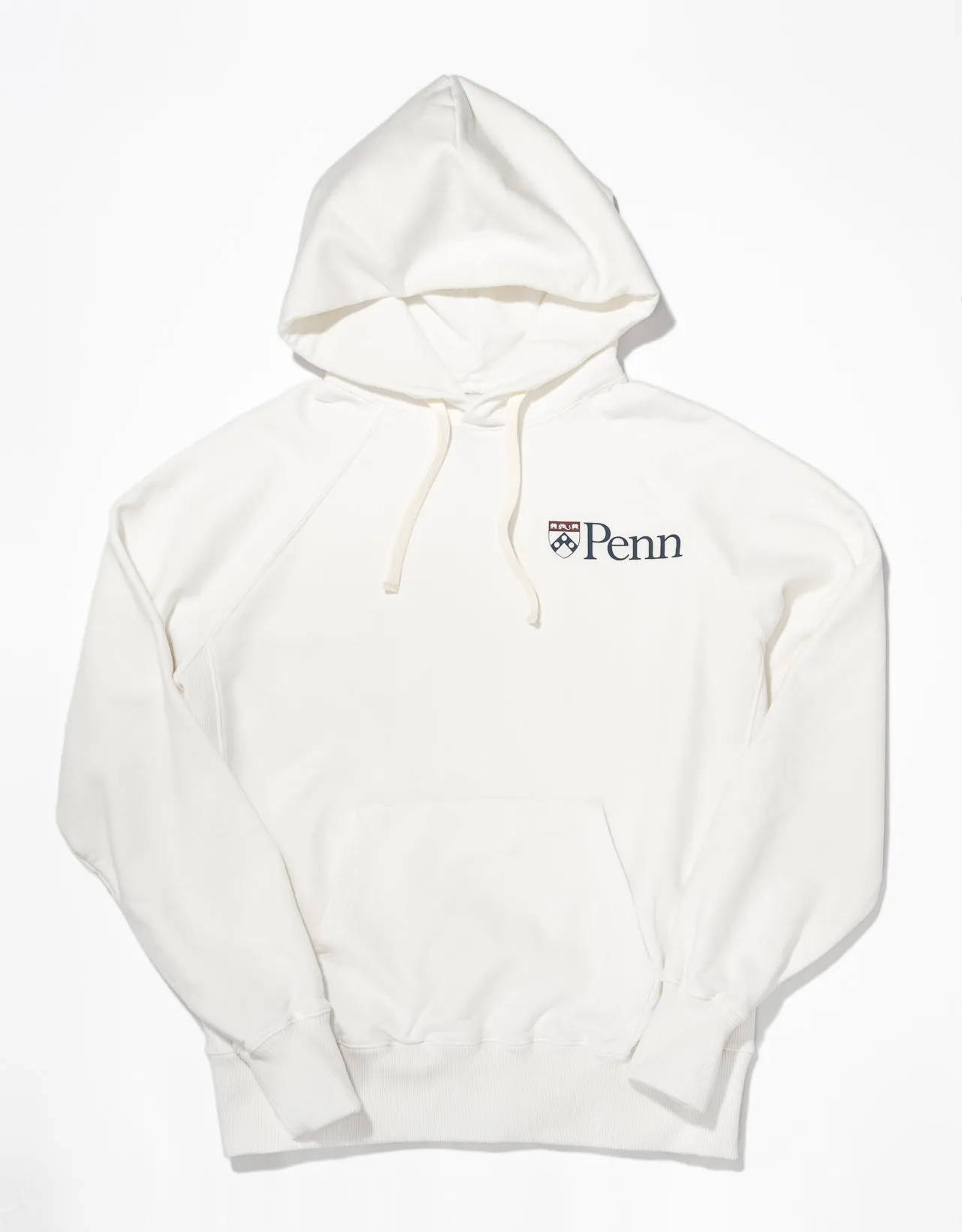PENN HOODIE - WHITE sold by J. Press