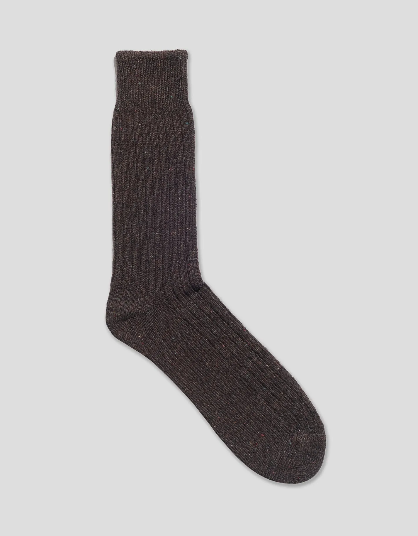 BROWN DONEGAL SOCKS sold by J. Press