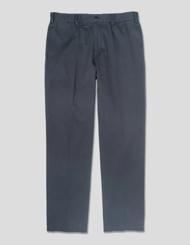 Cinch-Back Cotton Trousers sold by J. Press