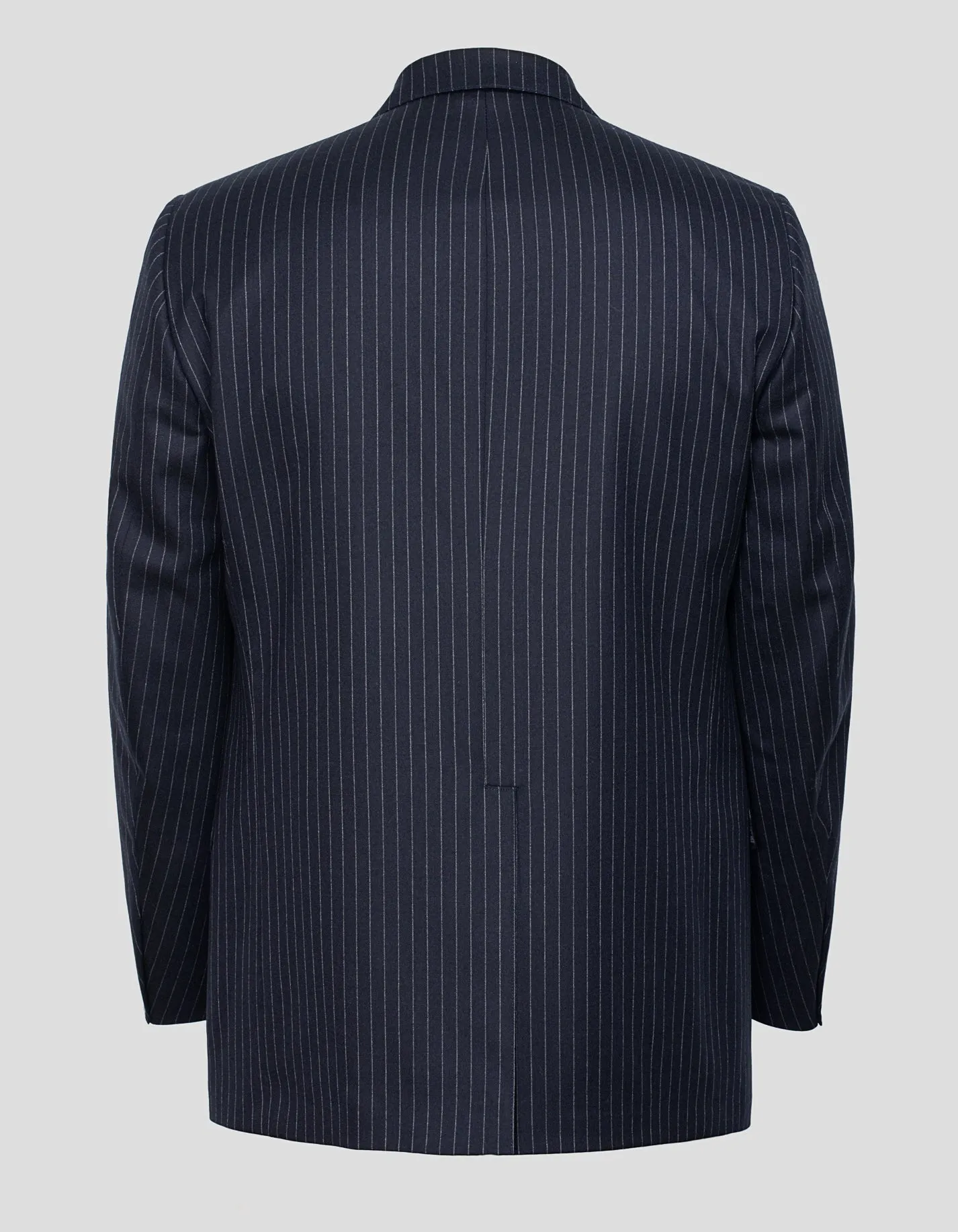 Made-in-Canada Navy Chalkstripe Wool Flannel Suit sold by J. Press product image thumbnail 3