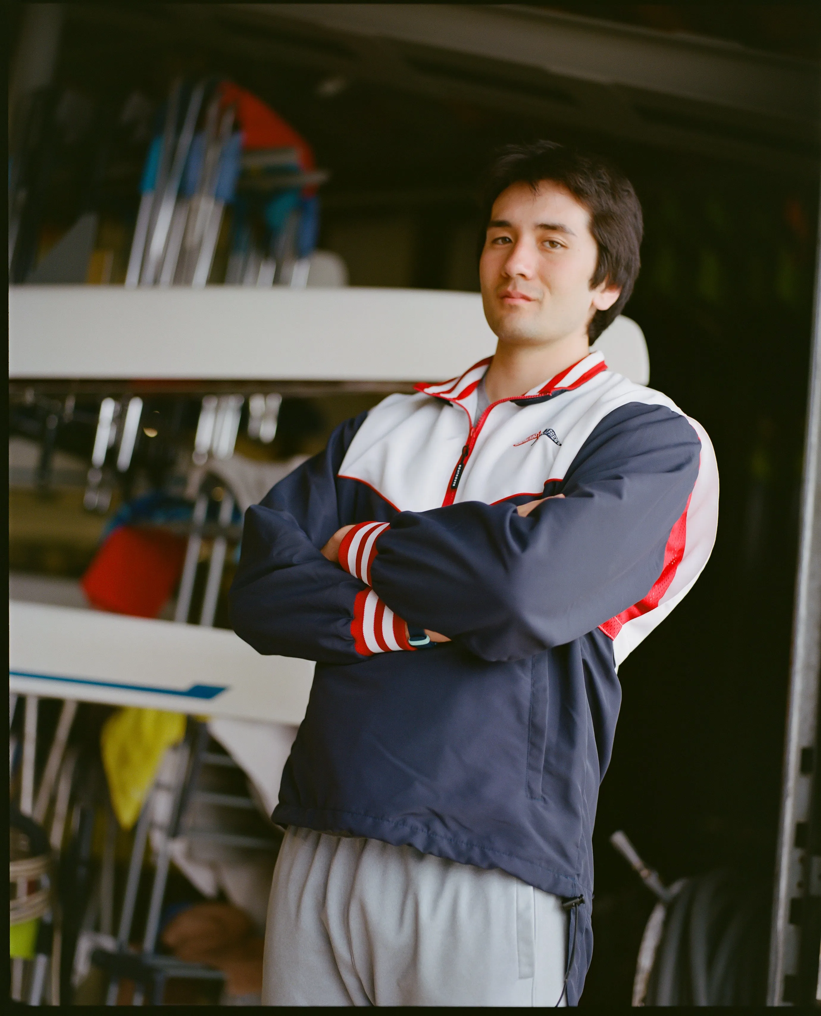 Made-in-USA Navy & White Stevenson Jacket sold by J. Press product image thumbnail 2