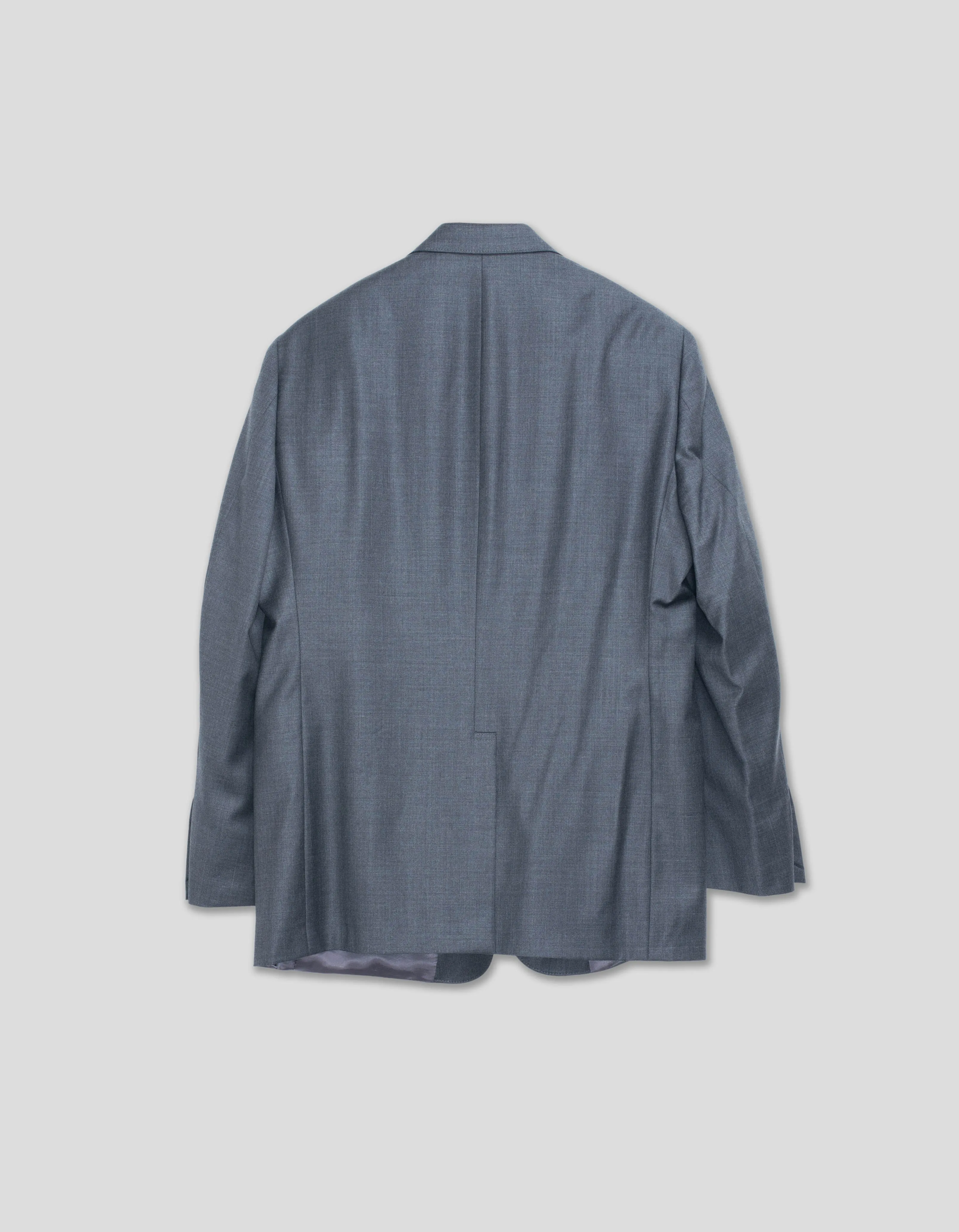 Made-in-USA Solid Medium Grey Super 120s Wool Suit sold by J. Press product image thumbnail 3