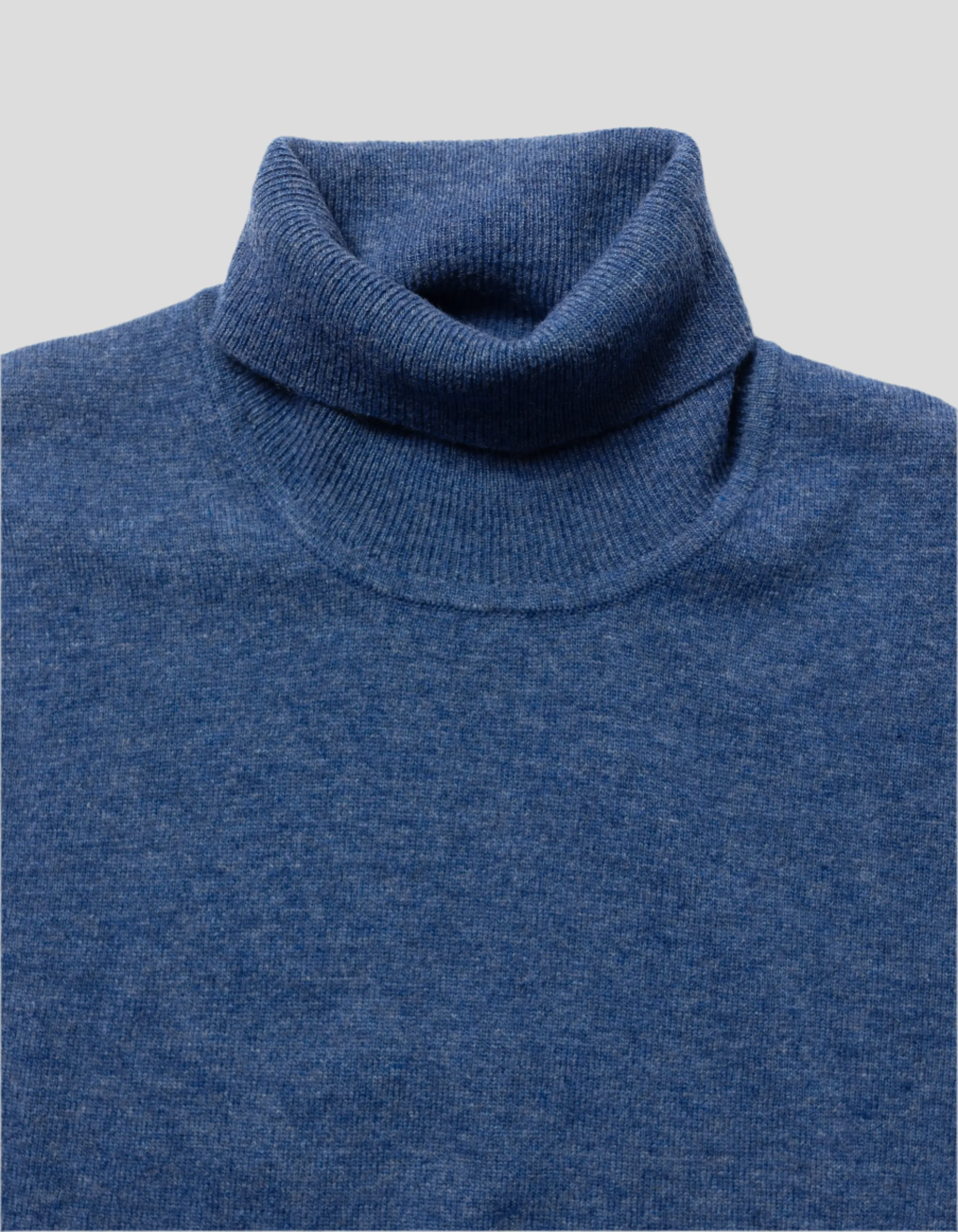 BLUE LAMBSWOOL TURTLENECK SWEATER sold by J. Press product image thumbnail 2