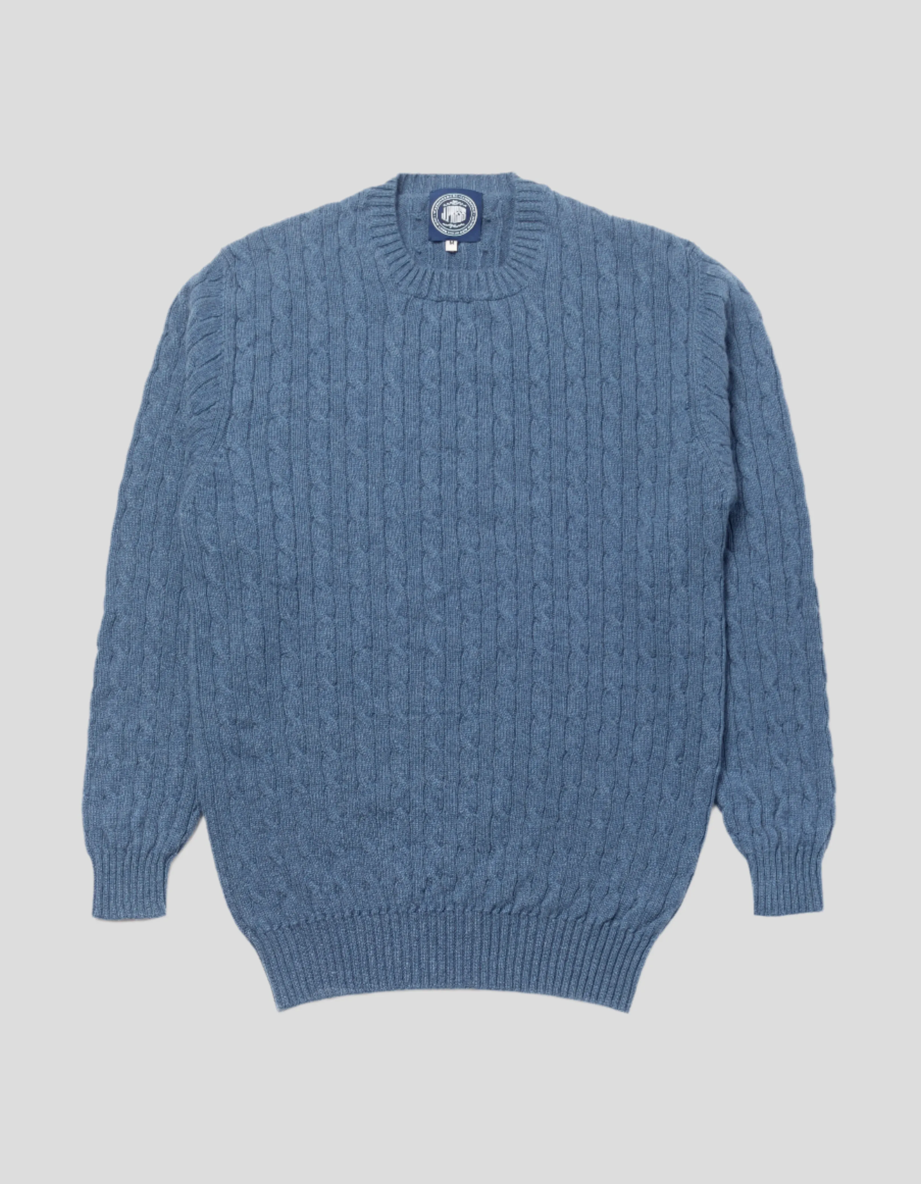 BLUE CASHMERE CABLE sold by J. Press