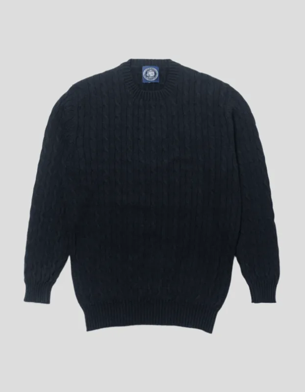 BLACK CASHMERE CABLE sold by J. Press