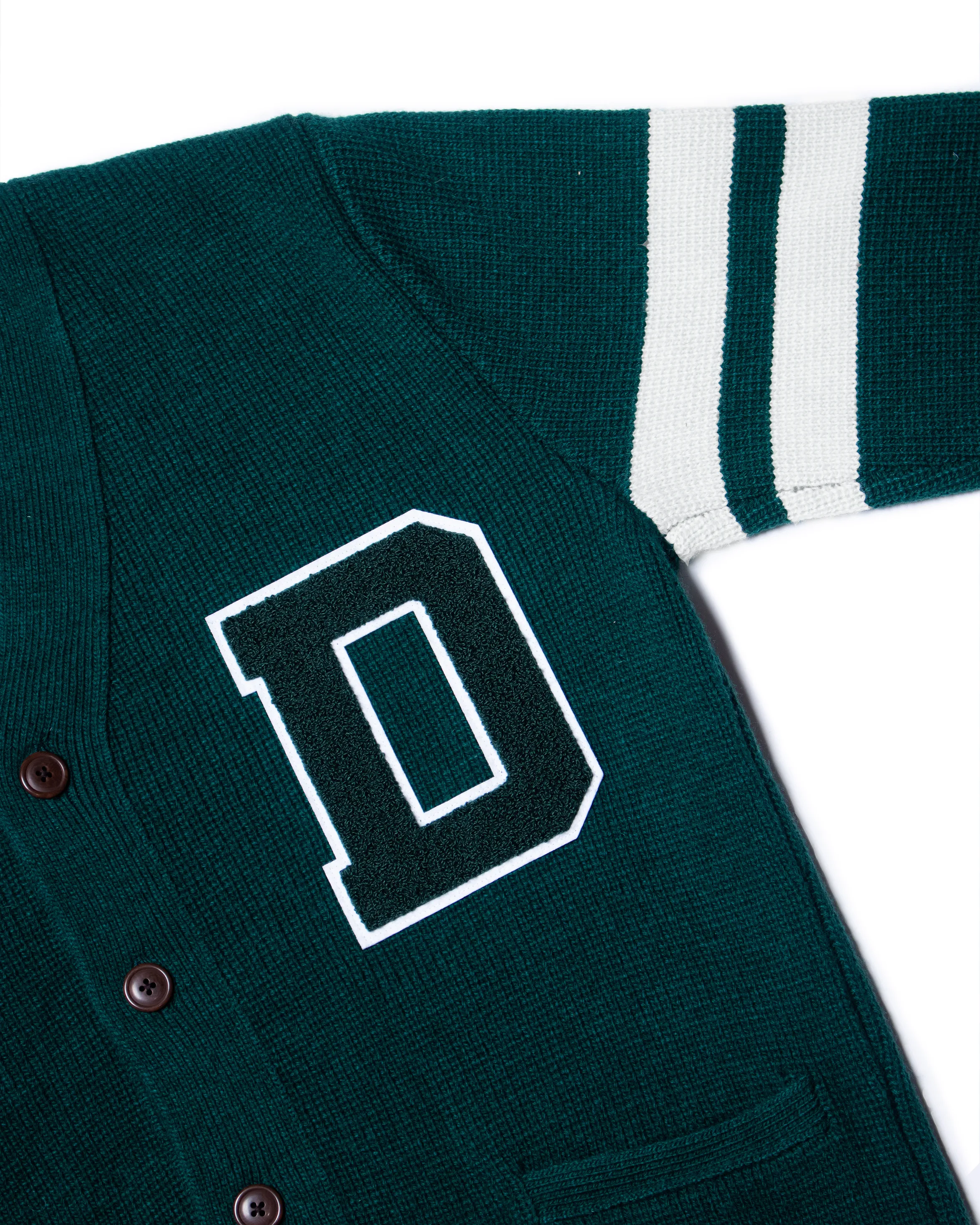 Dartmouth Wool Varsity Cardigan sold by J. Press product image thumbnail 3