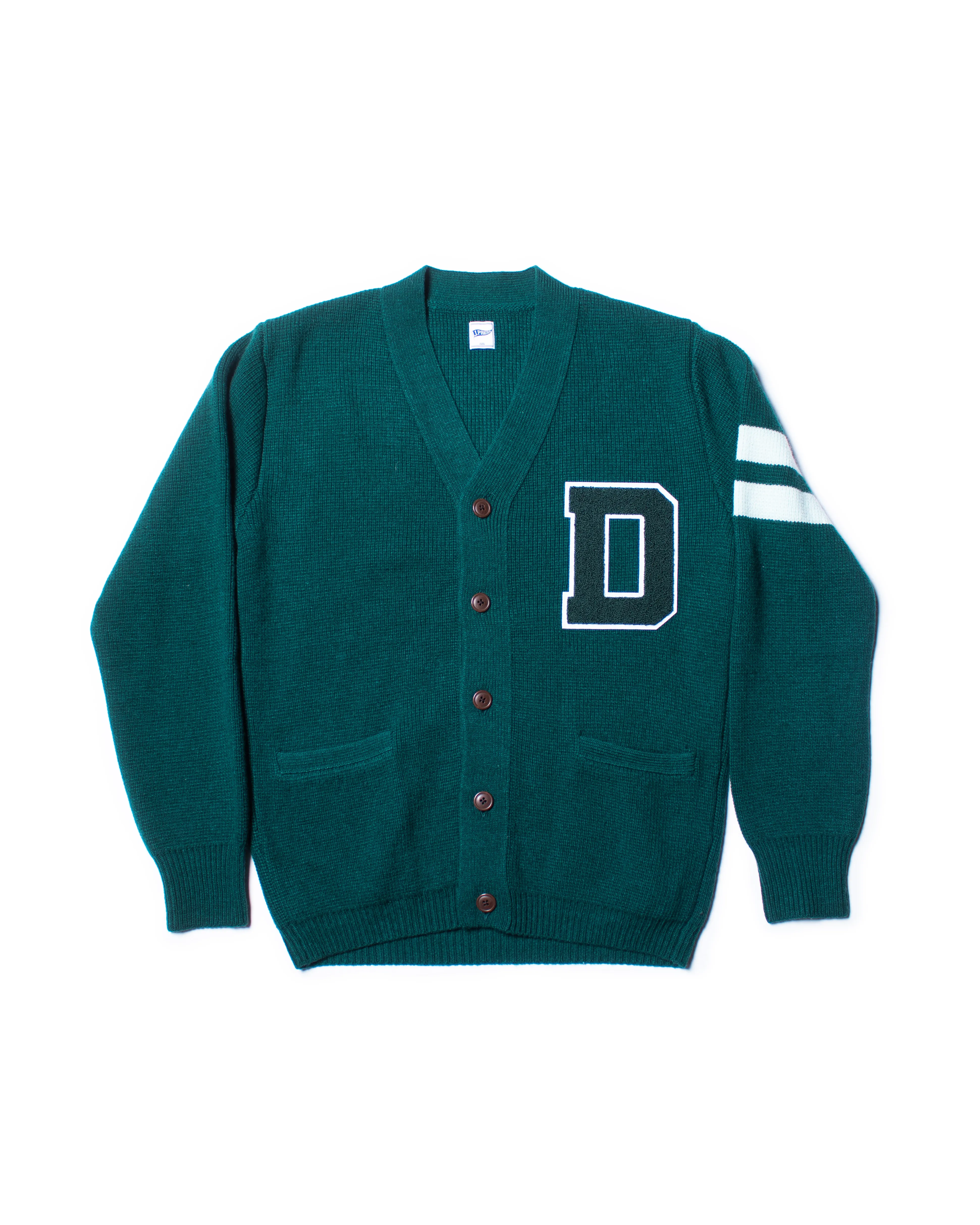 Dartmouth Wool Varsity Cardigan sold by J. Press