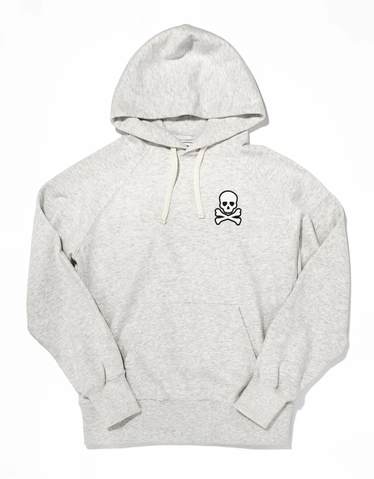 Grey Skull And Crossbones Hoodie sold by J. Press