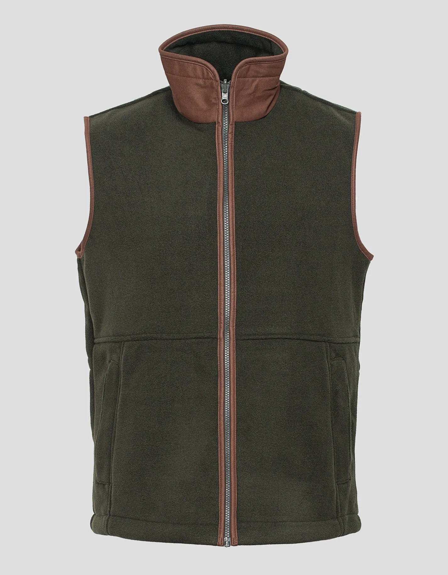 FLEECE VEST - GREEN sold by J. Press