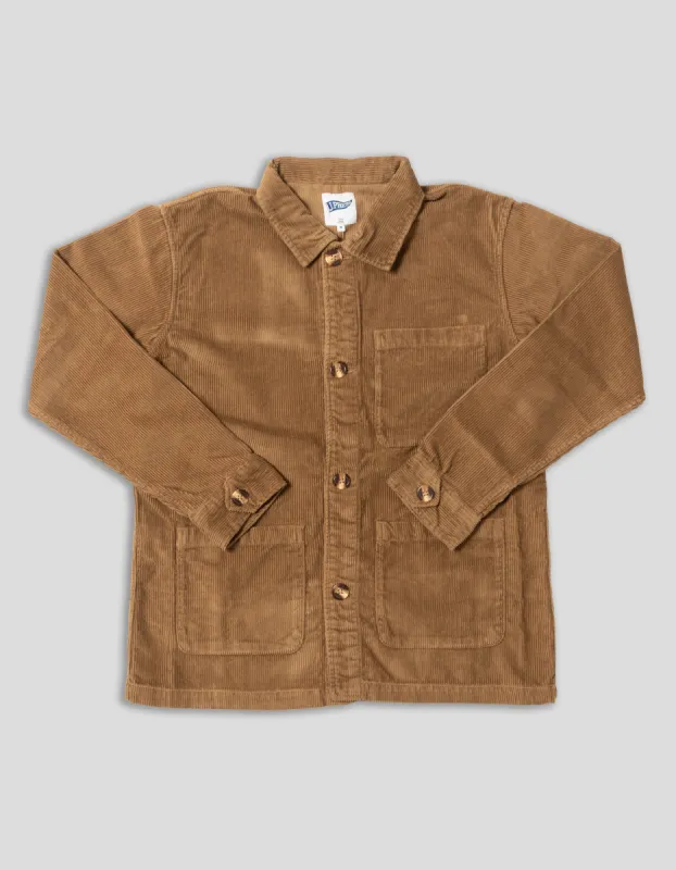 CORDUROY CHORE COAT - TAN sold by J. Press