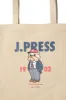 AARON CHANG IVY BULLDOG TOTE BAG - KHAKI sold by J. Press