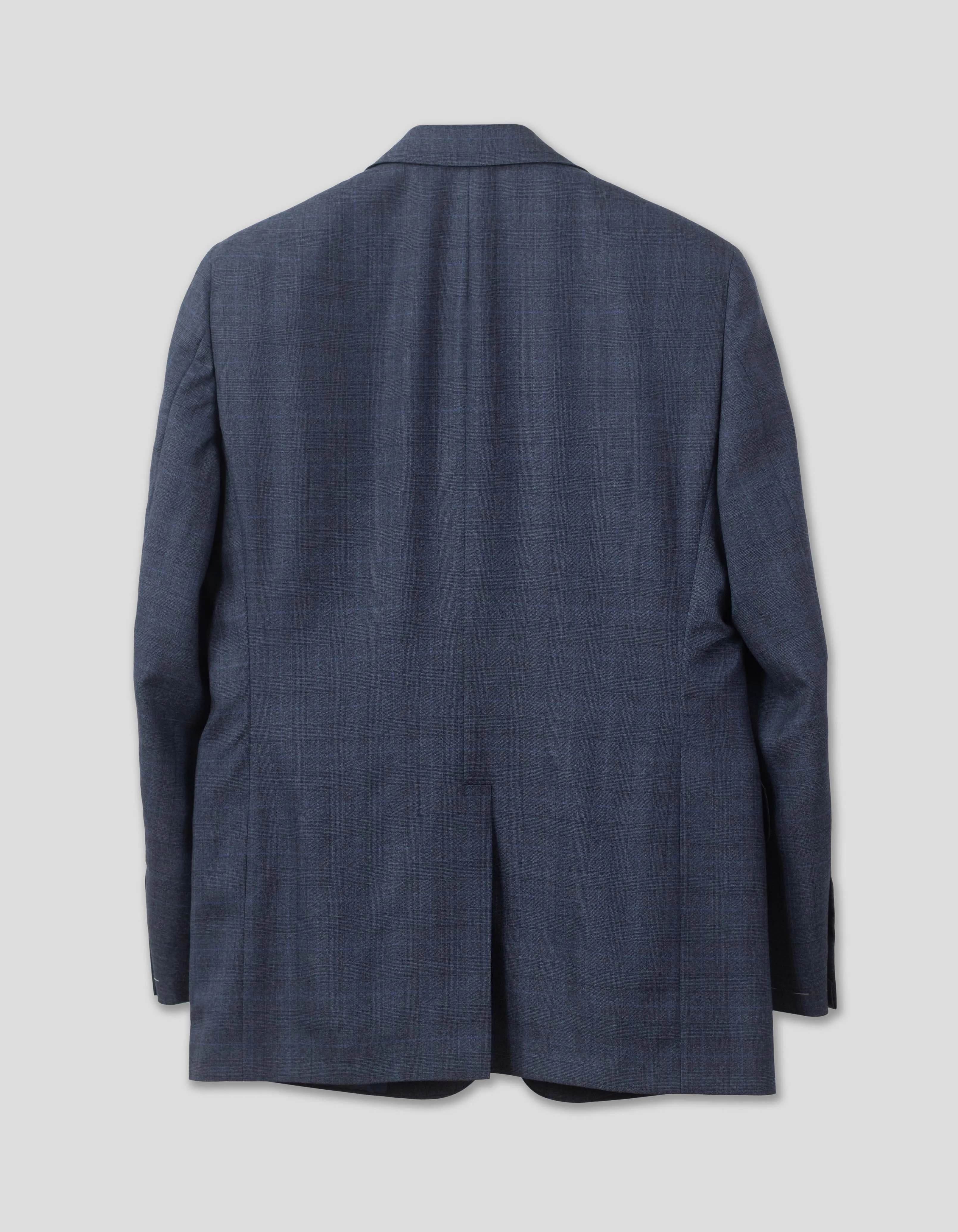 MEDIUM BLUE SHADOW PLAID 12Os WOOL SUIT sold by J. Press product image thumbnail 4