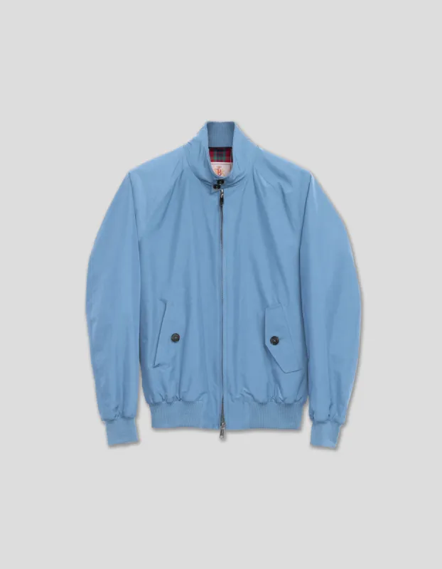 Made-in-England Heritage Blue Baracuta G9 Harrington Jacket sold by J. Press