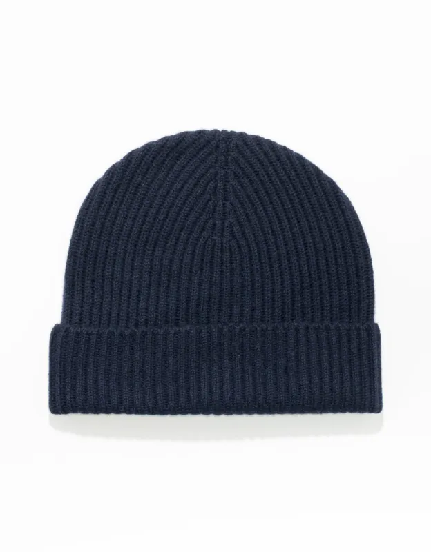Made-in-Scotland Cashmere Beanie sold by J. Press