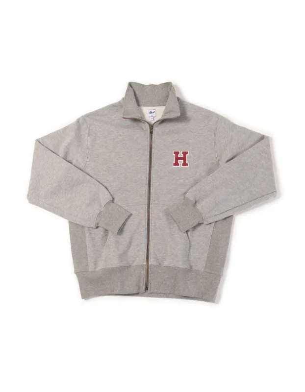 Harvard Zip Up "H" Sweatshirt sold by J. Press